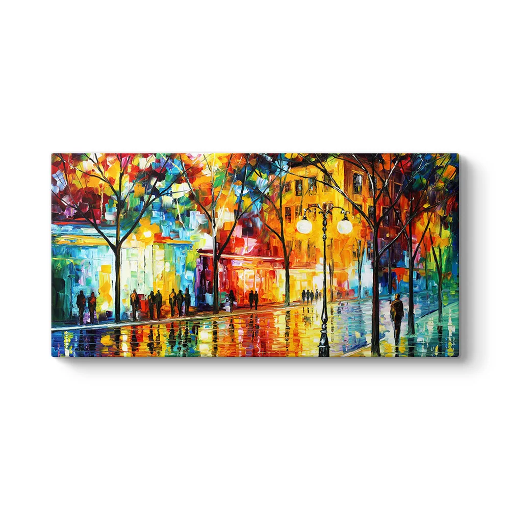 Dekoratif Şehir Tablo - Model 5